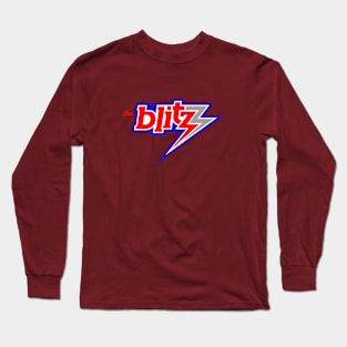 Defunct Chicago Blitz Football Long Sleeve T-Shirt